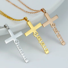 Custom Engraved Symbol Necklace | Personalized Text
