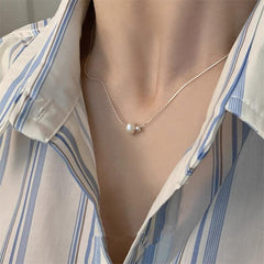 Silver Beads Reflecting Pearls| S925 Silver