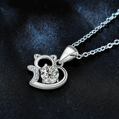 Purr - fect Love Necklace - Liora