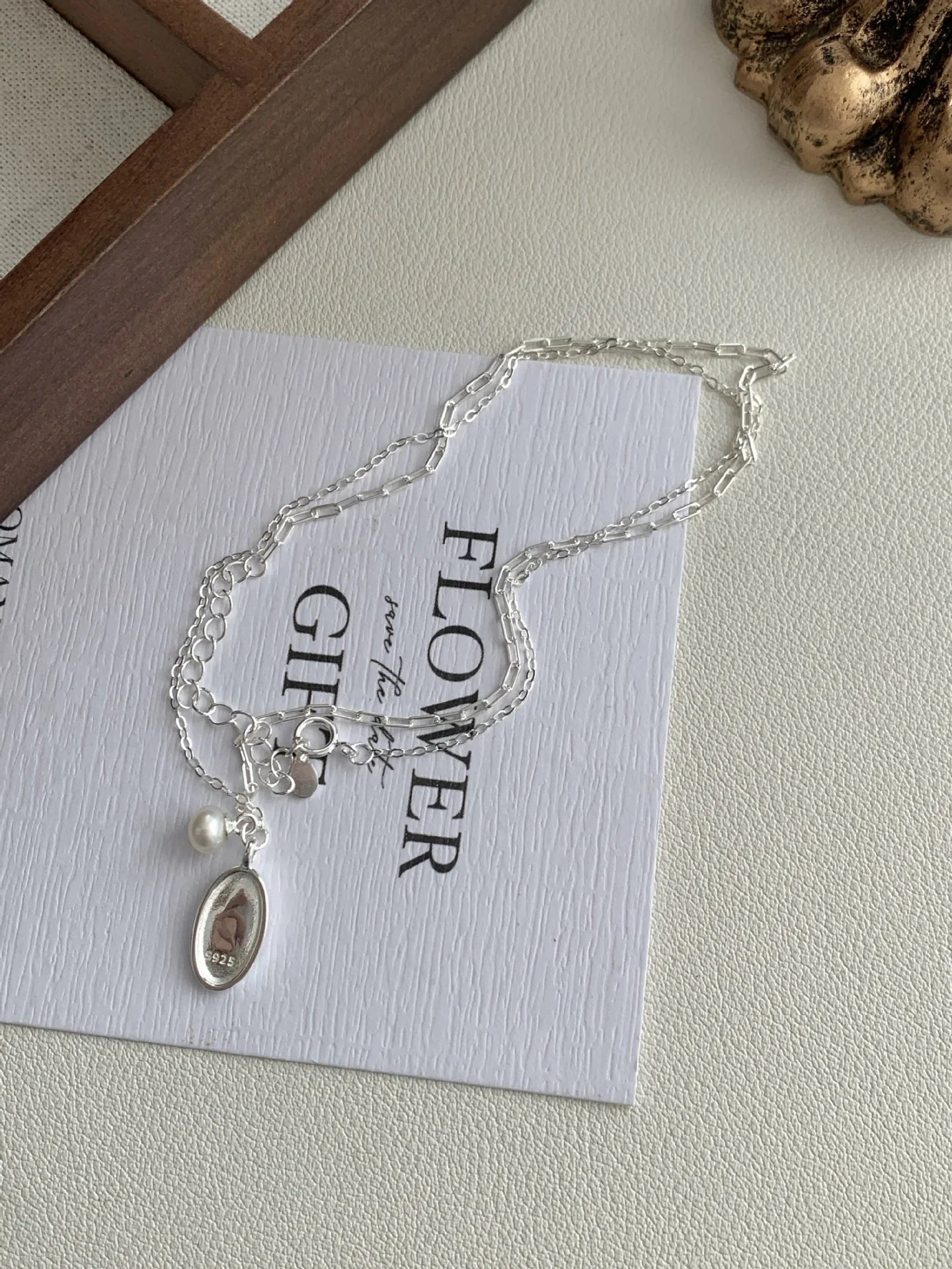 Silver Shadow and Pearl Rhyme | S925 Silver