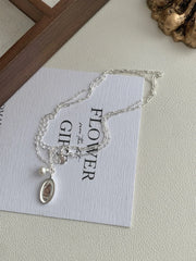 Silver Shadow and Pearl Rhyme | S925 Silver
