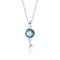 Liora Key Necklace | S925 Silver | Liora Crystal