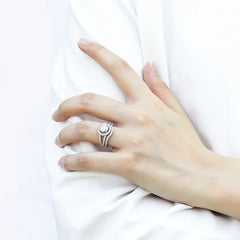 Eternal Halo Ring | S925 Silver | Liora Gems