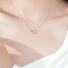 Celestial Guardians Zodiac Necklace | S925 Silver | Liora Crystal