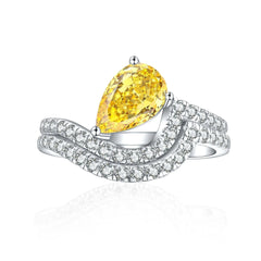 Chroma Wave ring | S925 Silver | Liora Gems