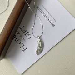 Plume Dream Silver Chord | S925 Silver