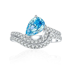 Chroma Wave ring | S925 Silver | Liora Gems