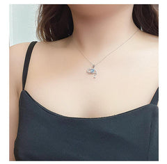 The DEMONIC Eye Necklace | S925 silver | Liora Crystal