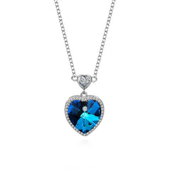 "Heart’s Vow" Necklace | S925 Silver | Liora Crystal