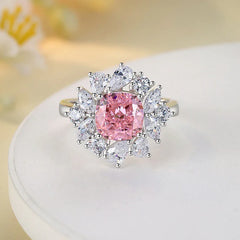 2ct Enchanted Ice Bloom Ring | S925 Silver | Liora Gems