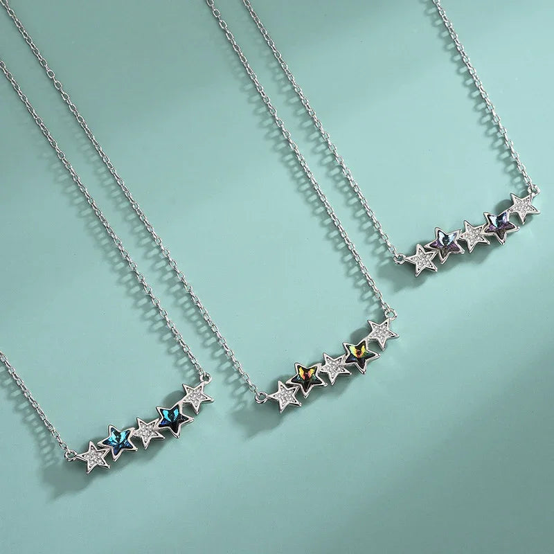 The AURORA STARLIGHT Choker | Liora Crystal