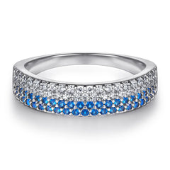 Frost Wave Band ring | S925 silver | Liora Gems