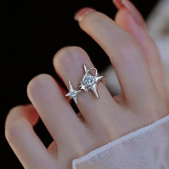 Celestial Star Ring | Sustainable Metal | Liora Gems