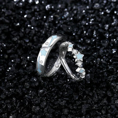 Stardust Echo Band and Luminous Star Band | S925 Silver | Luminous enamel
