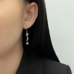 Liora Stellar Nocturne Drop Earrings  | S925 Silver | Liora Crystal