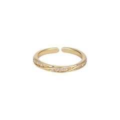 Eternal Loop Möbius Ring | Sustainable Metal | Liora Gems