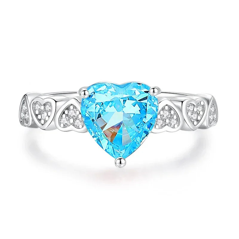 2ct Liora Whispering Heart Ring | S925 Silver | Liora Gems