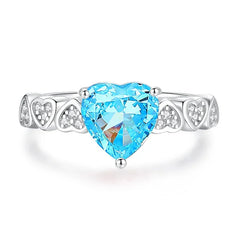 2ct Liora Whispering Heart Ring | S925 Silver | Liora Gems