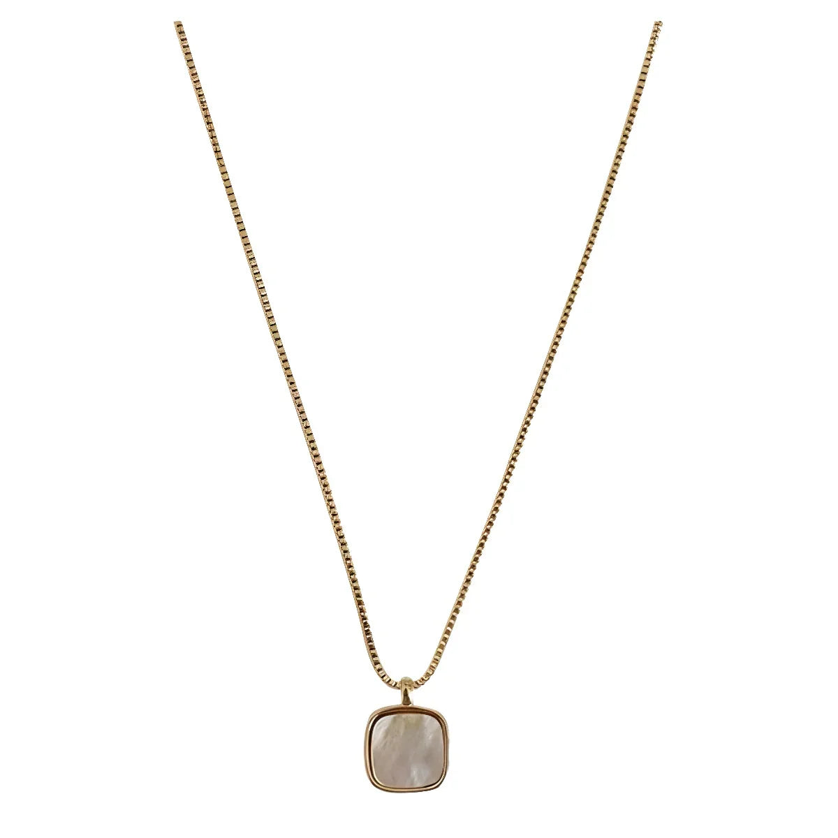 Golden Shell Reflecting the Moon | S925 Silver