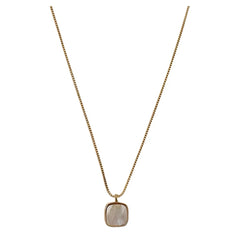 Golden Shell Reflecting the Moon | S925 Silver