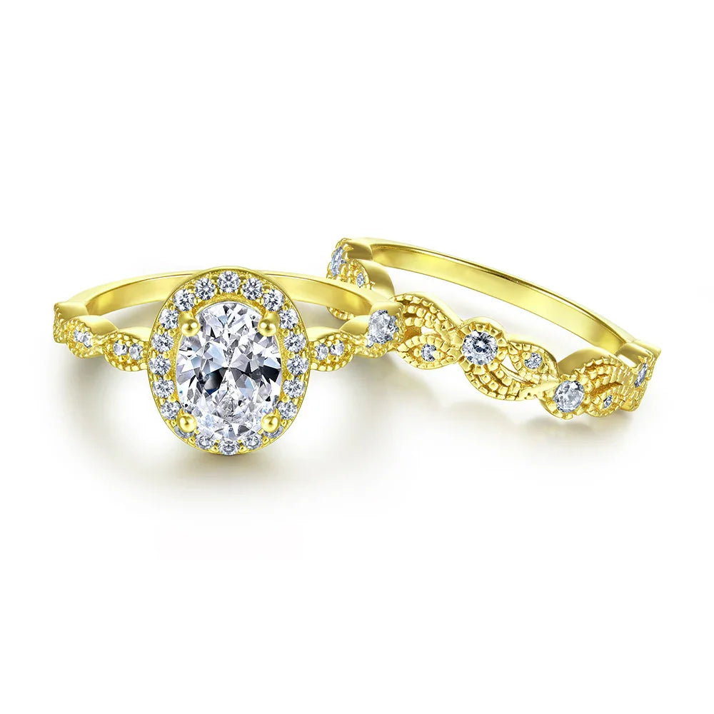 1.5ct Stellar Halo Ring | S925 Silver | Liora Gems