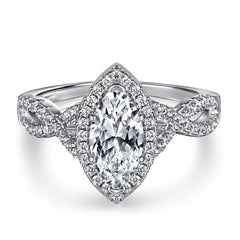 Marquise Cluster Ring Set | S925 Silver | Liora Gems