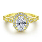 1.5ct Stellar Halo Ring | S925 Silver | Liora Gems