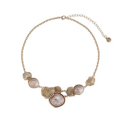 Vintage-Inspired Layered Pearl Necklace | Sustainable Metal | Pearl