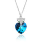 Enchanted Fox Ombré Necklace | S925 Silver | Liora Crystal