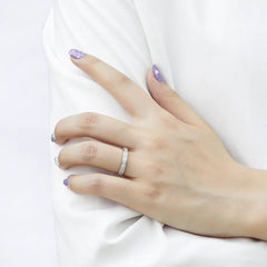 Starlight Band Ring | S925 Silver | Liora Gems