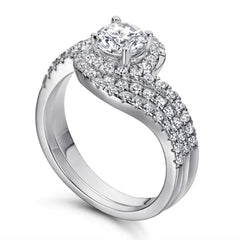 Serpentine Radiance Ring | S925 Silver | Liora Gems