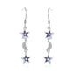 Liora Stellar Nocturne Drop Earrings  | S925 Silver | Liora Crystal