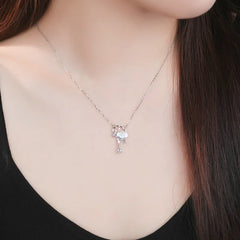 Whisper of Clouds Necklace  | S925 Silver | Topaz