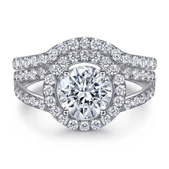 Eternal Halo Ring | S925 Silver | Liora Gems