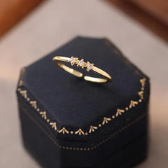Celestial Spark Ring | Sustainable Metal | Liora Gems
