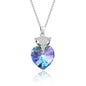 Enchanted Fox Ombré Necklace | S925 Silver | Liora Crystal