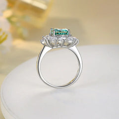 2ct Enchanted Ice Bloom Ring | S925 Silver | Liora Gems