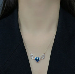 Celestial Heart Necklace  | S925 Silver | Liora Crystal