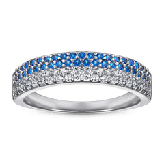 Frost Wave Band ring | S925 silver | Liora Gems