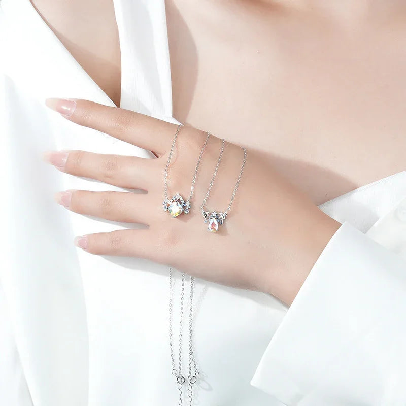 Celestial Guardians Zodiac Necklace | S925 Silver | Liora Crystal