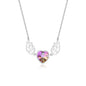 Celestial Heart Necklace  | S925 Silver | Liora Crystal