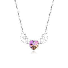 Celestial Heart Necklace  | S925 Silver | Liora Crystal