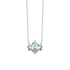 Celestial Guardians Zodiac Necklace | S925 Silver | Liora Crystal