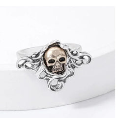 Skull Crest Ring | Sustainable Metal