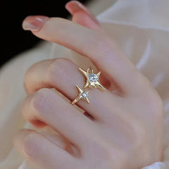 Celestial Star Ring | Sustainable Metal | Liora Gems