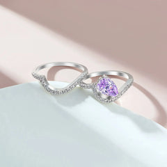 Chroma Wave ring | S925 Silver | Liora Gems