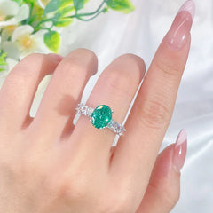 2.5 ct Nebula Spectrum Ring | S925 Silver | Liora Gems
