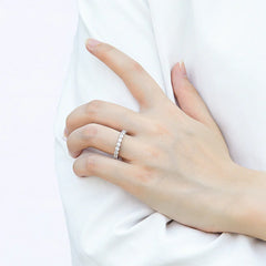 Full Halo Ring | S925 Silver | Liora Gems