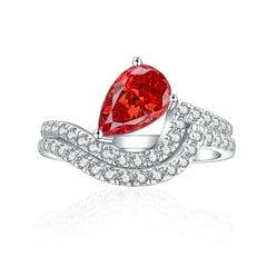 Chroma Wave ring | S925 Silver | Liora Gems