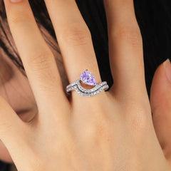 Chroma Wave ring | S925 Silver | Liora Gems